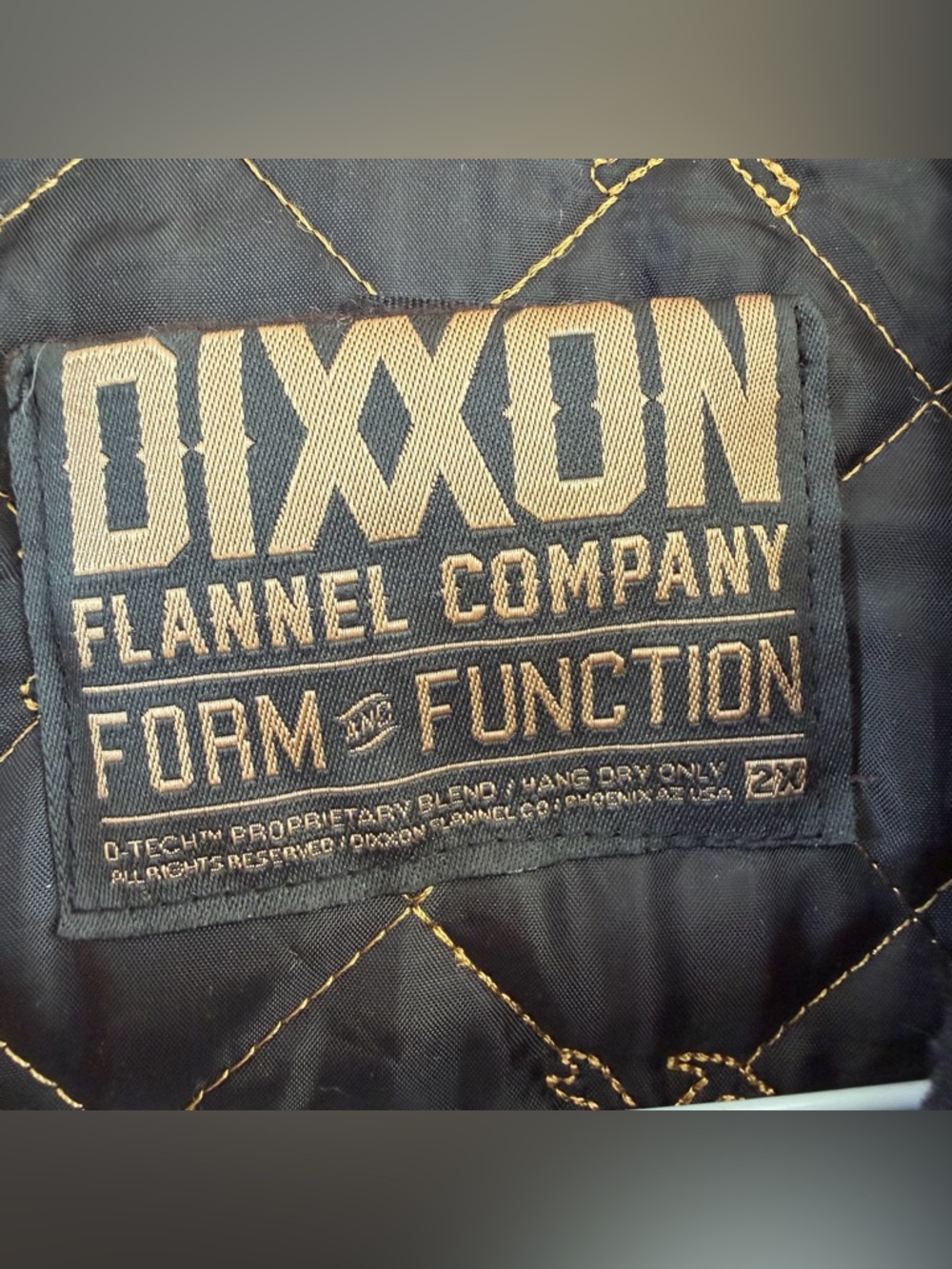 DIXXON Men's Form and Function Dark Brown Checkered Shirt Jacket XXL - Picture 3 of 6